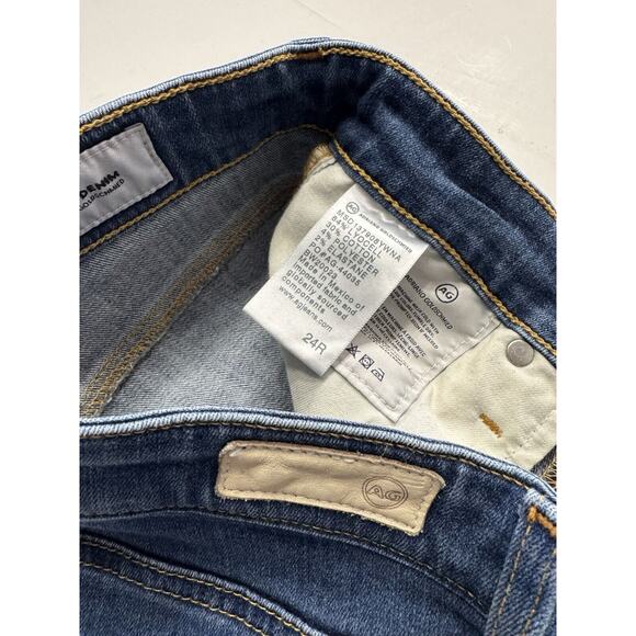 Adriano Goldschmied Jeans Womens Size 24R Blue Denim Farrah Skinny High-Rise - Picture 5 of 7